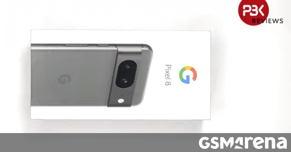 Google Pixel 8 unboxed on video two days before the official launch