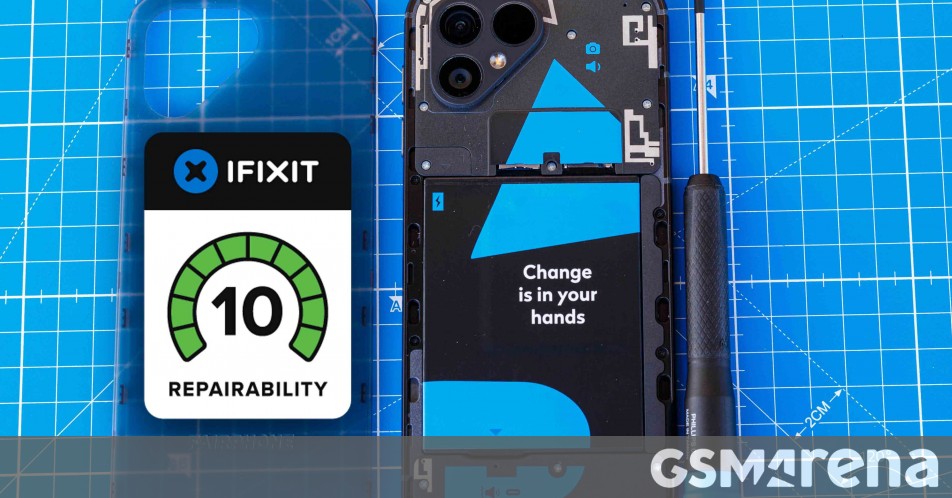Fairphone 5 gets 10/10 repairability rating from iFixit