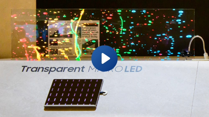 [Video] [CES 2024] Samsung’s New Transparent MICRO LED Display Blurs the Boundaries Between Content and Reality – Samsung Global Newsroom