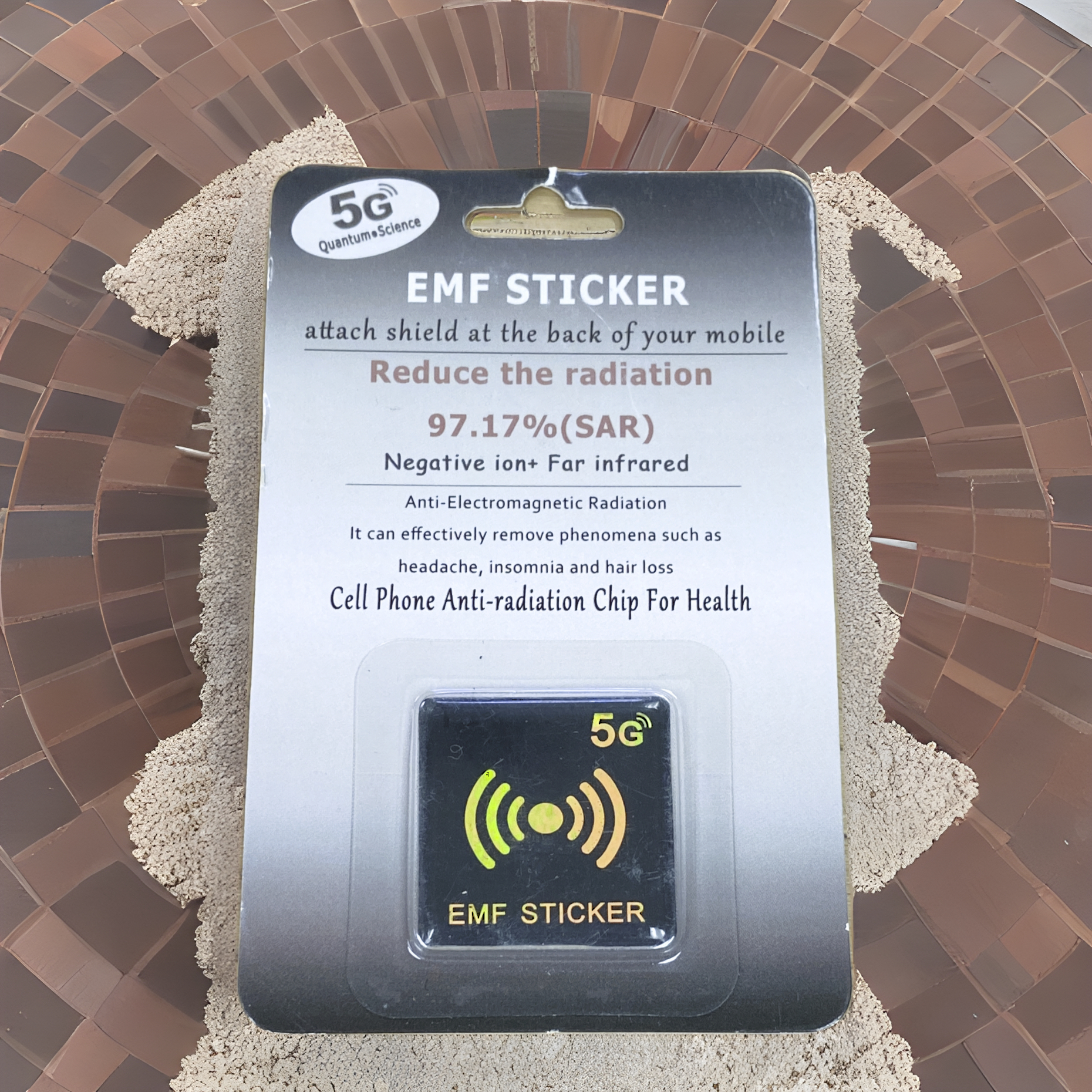 5G Anti EMF Radiation Protection Quantum Shield Mobile Stickers For Camera Cell Phone Laptop Prevent Ionization From EMF Fusion