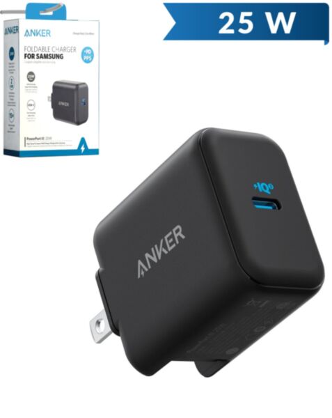 ANKER – PowerPort III PD 25W Wall Charger – BLACK