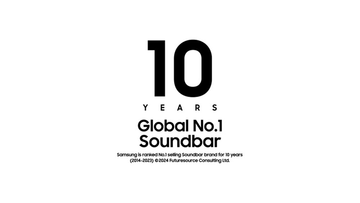 Samsung Celebrates a Decade of Leadership in the Global Soundbar Market – Samsung Global Newsroom
